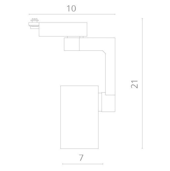 Трековый светильник Traccia A2320PL-1WH Трековый светильник Traccia A2320PL-1WH