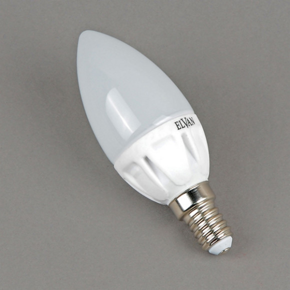 Лампочка светодиодная  TC35-E14-4W-3000К-candle