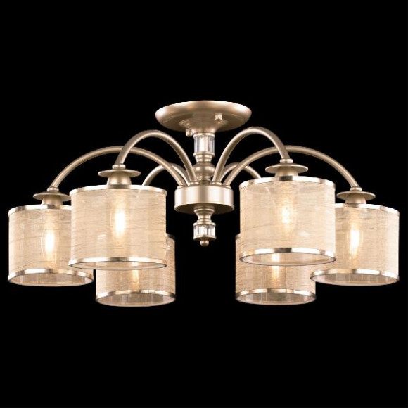 Потолочная люстра Ksenia FR2539CL-06G Потолочная люстра Ksenia FR2539CL-06G