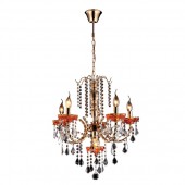 Подвесная люстра Volpe A3303LM-5-1GO Подвесная люстра Volpe A3303LM-5-1GO