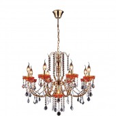 Подвесная люстра Volpe A3303LM-8-1GO Подвесная люстра Volpe A3303LM-8-1GO