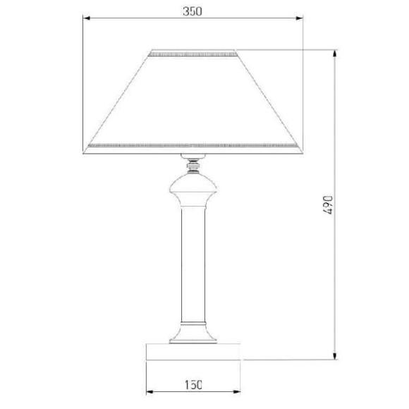 Интерьерная настольная лампа Lorenzo 60019/1 венге Интерьерная настольная лампа Lorenzo 60019/1 венге