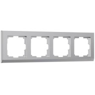 Рамка Stark серебряный WL04-Frame-04