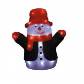 Световая фигура ULD-M2730-024/STA WHITE IP20 SNOWMAN Световая фигура ULD-M2730-024/STA WHITE IP20 SNOWMAN