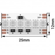 Светодиодная лента LUX DSG8A240-24-RGB-33 Светодиодная лента LUX DSG8A240-24-RGB-33