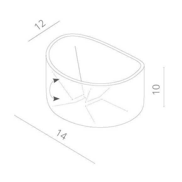 Архитектурная подсветка Rullo A1415AL-1WH