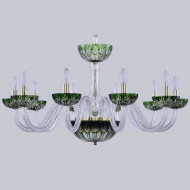 Подвесная люстра 1308 1308/10/300 G Cl/Clear-Green/H-1I Подвесная люстра 1308 1308/10/300 G Cl/Clear-Green/H-1I