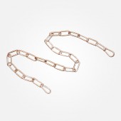 Цепь  10302 белый с золотом Цепь  10302 белый с золотом