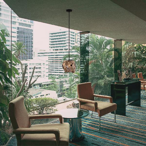 Подвесной светильник Grand 50168/1 золото