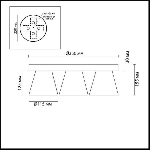 Потолочная люстра Gerana 3621/24CL Потолочная люстра Gerana 3621/24CL