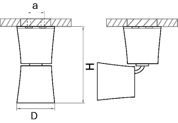 Точечный светильник Rotonda 214457 Точечный светильник Rotonda 214457