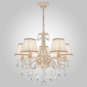 Подвесная люстра Amelia 10054/5 белый с золотом Подвесная люстра Amelia 10054/5 белый с золотом