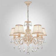 Подвесная люстра Amelia 10054/5 белый с золотом
