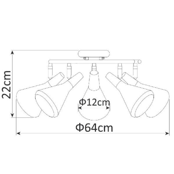 Спот Ciclone A9155PL-5WH Спот Ciclone A9155PL-5WH