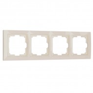 Рамка Snabb basic слоновая кость WL03-Frame-04