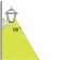 Настенный фонарь уличный Unite W2601-PIR