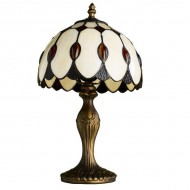 Интерьерная настольная лампа Tiffany A3163LT-1BG