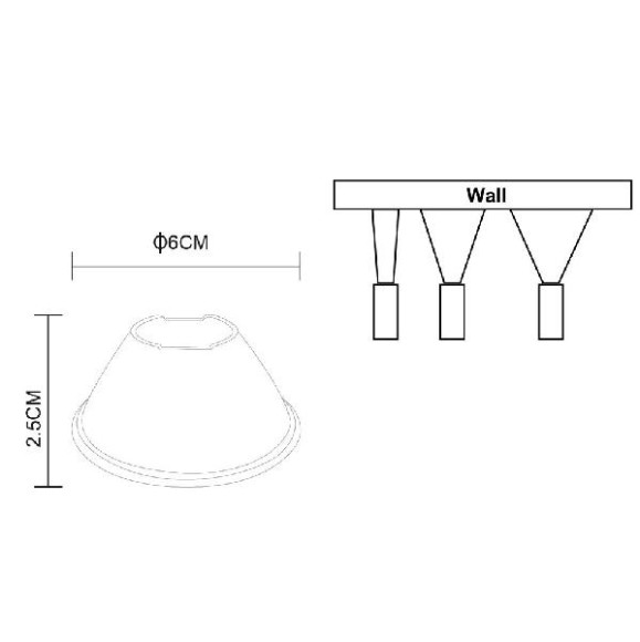 Линза светотехническая Soffitto A912012