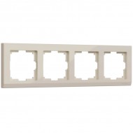 Рамка Stark слоновая кость WL04-Frame-04-ivory