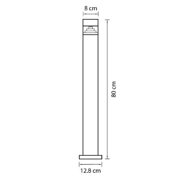 Наземный светильник Raggio 377707 Наземный светильник Raggio 377707