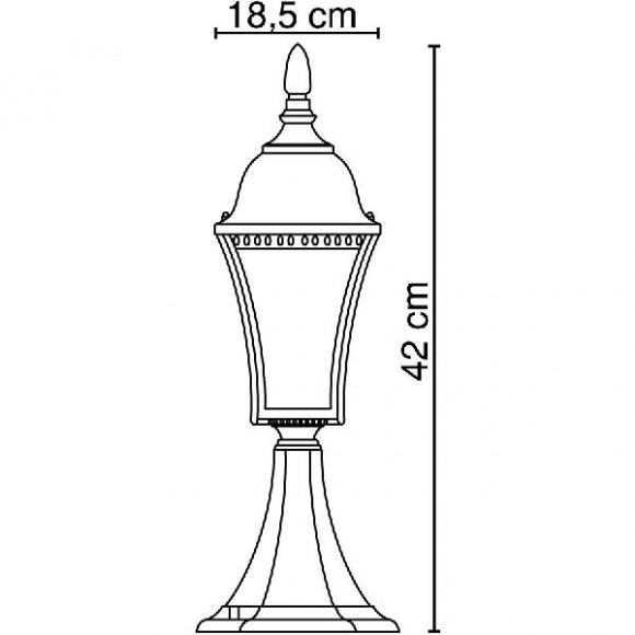 Наземный фонарь Nemesis 31592
