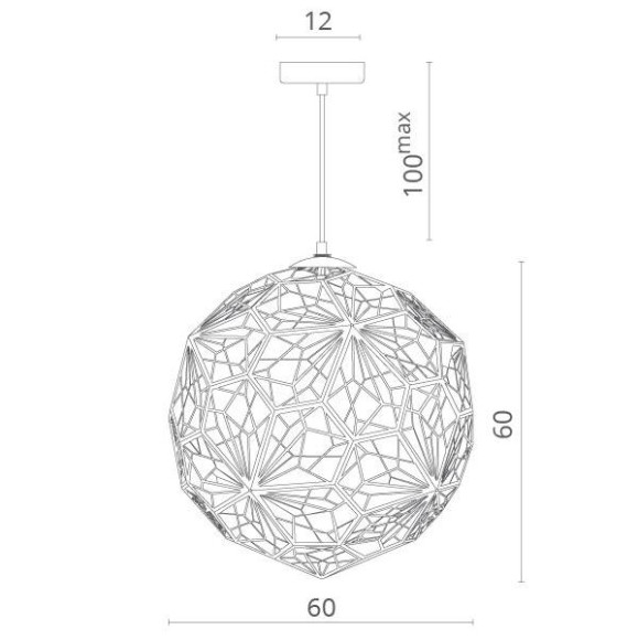 Подвесной светильник Mosaico 1011/02 SP-3