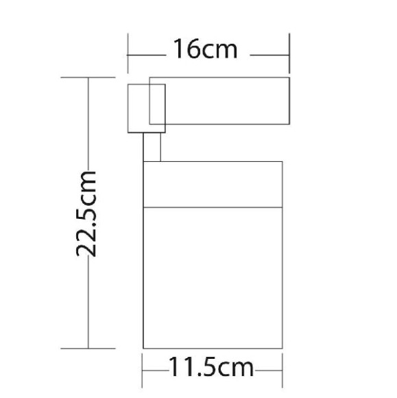 Трековый светильник Attento A5750PL-1BK Трековый светильник Attento A5750PL-1BK