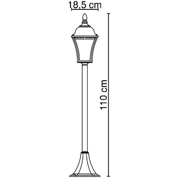 Наземный фонарь Nemesis 31593