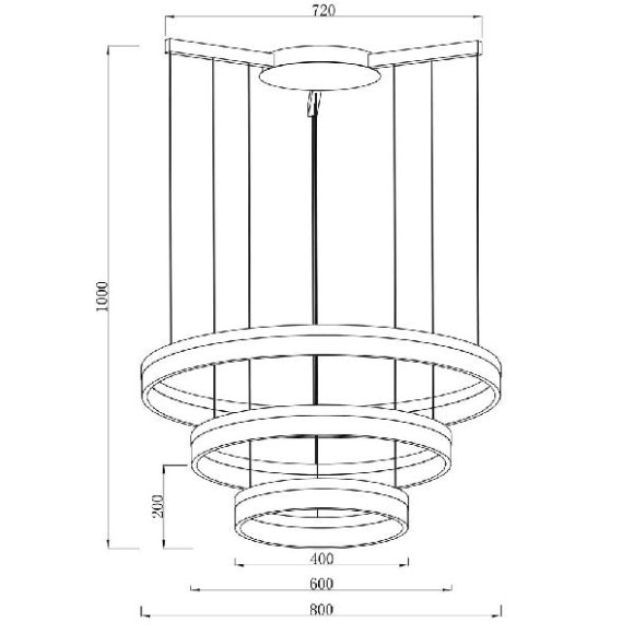 Подвесной светильник Sorento A2504SP-3WH Подвесной светильник Sorento A2504SP-3WH