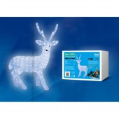 Световая фигура ULD-M6393-200/STA WHITE IP20 DEER-1 Световая фигура ULD-M6393-200/STA WHITE IP20 DEER-1