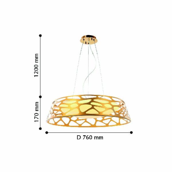 Подвесной светильник Arcanum 2507-5PC Подвесной светильник Arcanum 2507-5PC