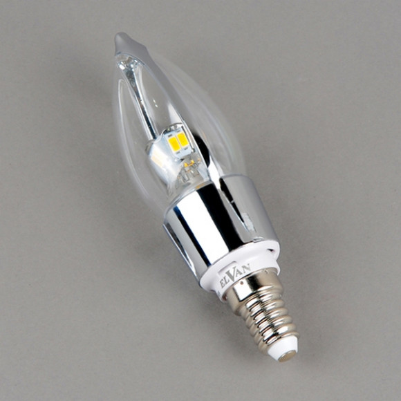 Лампочка светодиодная  E14-5W-3000K-Q100B-SL