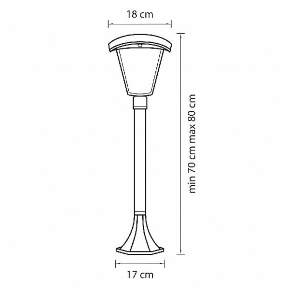 Наземный фонарь Lampione 375770