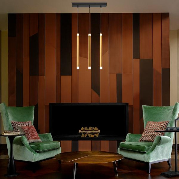 Подвесной светильник Maestro 50133/3 LED бронза Подвесной светильник Maestro 50133/3 LED бронза