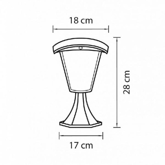 Наземный фонарь Lampione 375970