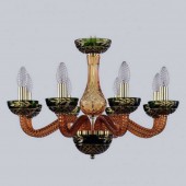 Подвесная люстра 1309 1309/8/200 G Am/Amber-Green/H-1J Подвесная люстра 1309 1309/8/200 G Am/Amber-Green/H-1J