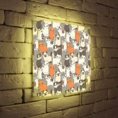 Лайтбокс Котята и клубочки 35-35-d-027 Лайтбокс Котята и клубочки 35-35-d-027