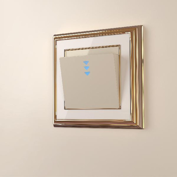 Рамка Palacio золото/белый WL17-Frame-01