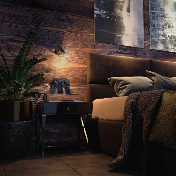 Розетка Накладные ретро механизмы Ретро коричневые WL18-03-02