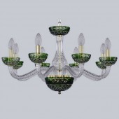 Подвесная люстра 1309 1309/8/240 G Cl/Clear-Green/H-1J Подвесная люстра 1309 1309/8/240 G Cl/Clear-Green/H-1J