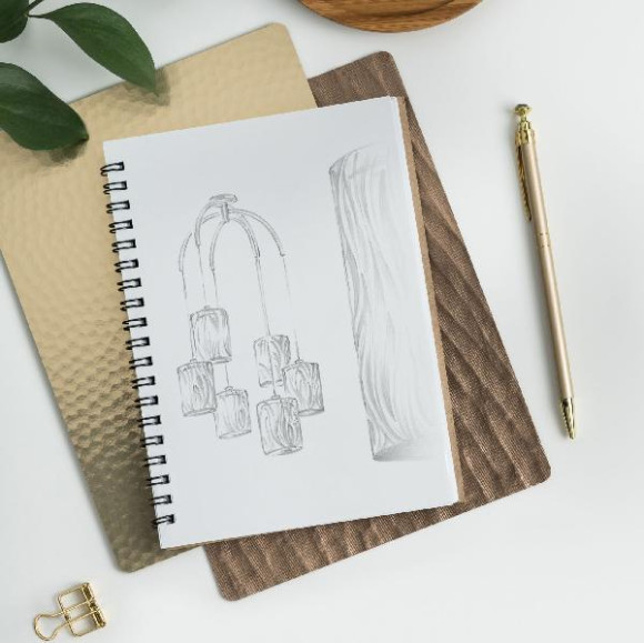 Подвесная люстра Starfall MOD042PL-06BS