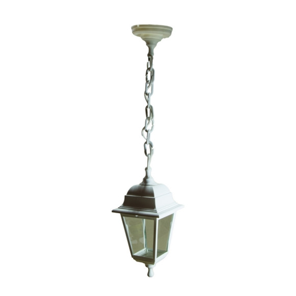 Уличный светильник подвесной Адель НСУ 04-60-001 Адель белый, прозрачное стекло