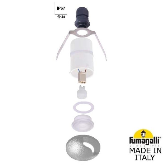 Встраиваемый светильник уличный Teresa 2L1.000.000.LXZ1L