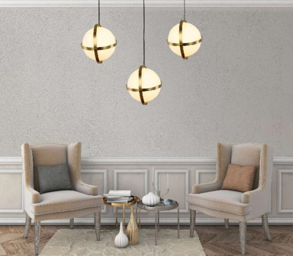 Подвесной светильник Signia LDP 6833-200 WT+GD