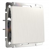 Выключатель Встраиваемые механизмы перламутровый рифленый WL13-SW-1G Выключатель Встраиваемые механизмы перламутровый рифленый WL13-SW-1G