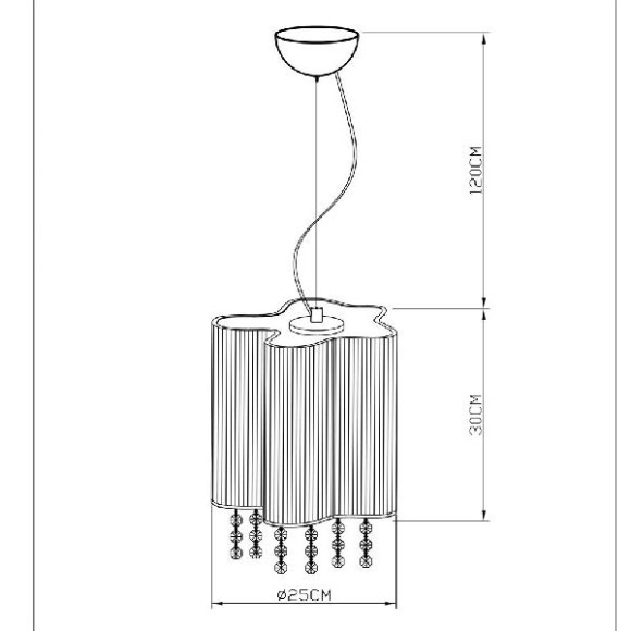Подвесной светильник Twinkle A8560SP-1CG Подвесной светильник Twinkle A8560SP-1CG