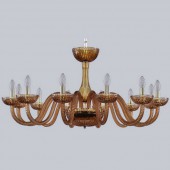 Подвесная люстра 1310 1310/12/360 G Am/Amber/M-1G