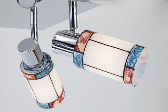 Спот Tiffany 20054/4 хром Спот Tiffany 20054/4 хром