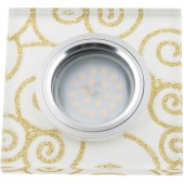 Точечный светильник Luciole DLS-L207 GU5.3 CHROME/WHITE Точечный светильник Luciole DLS-L207 GU5.3 CHROME/WHITE