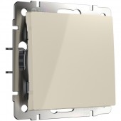 Переключатель Встраиваемые механизмы слоновая кость WL03-SW-1G-С-ivory